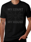 My Court My House Basketball T-Shirt product image 1