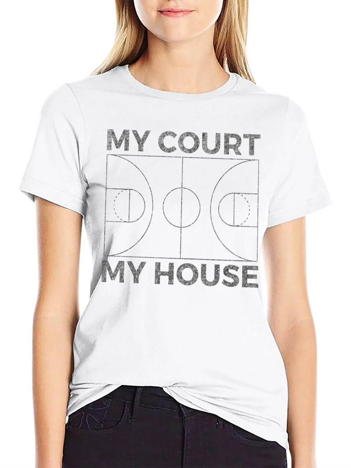 My Court My House Basketball T-Shirt product image 8