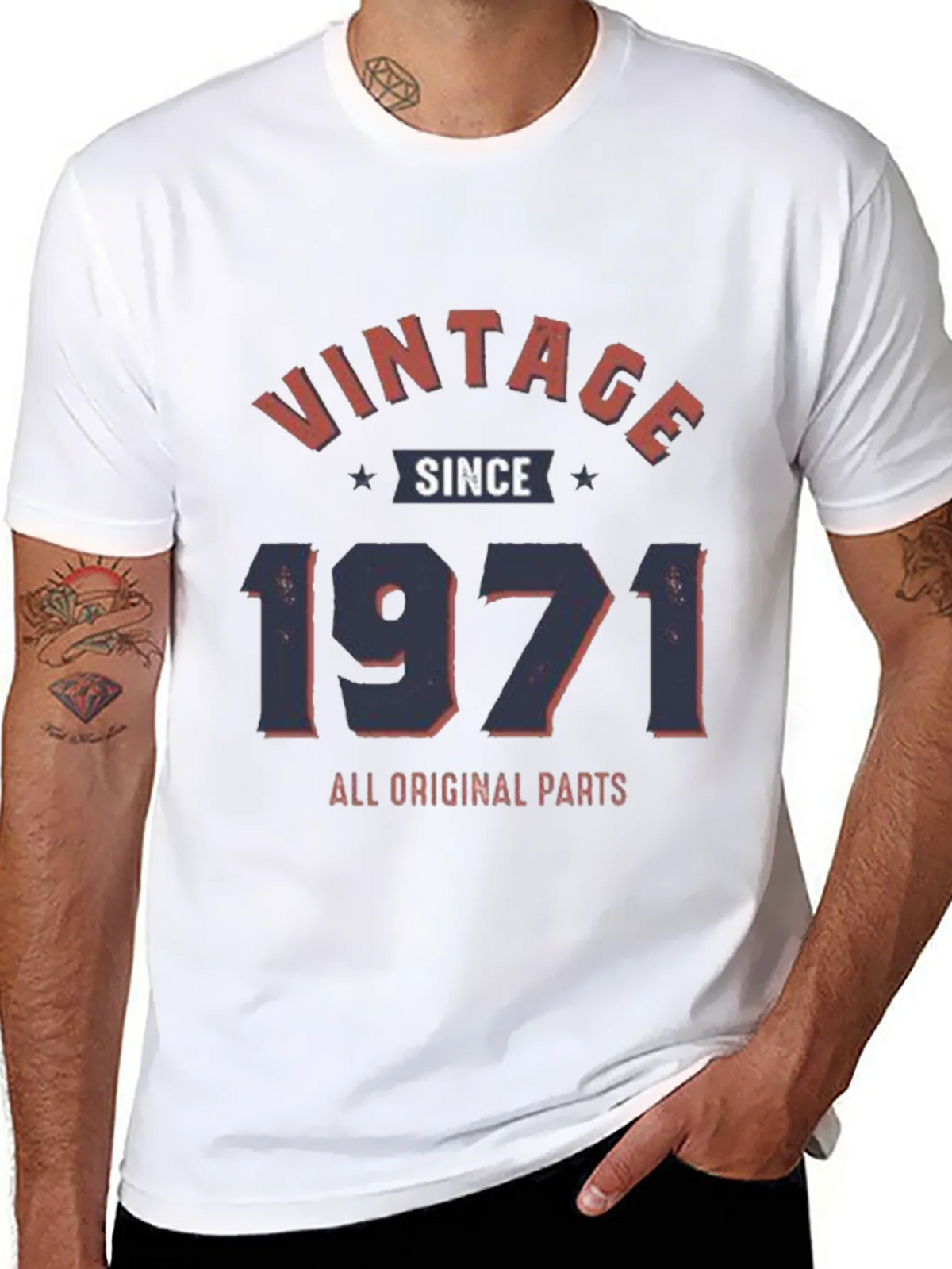 Vintage Since 1971 T-Shirt product image 7