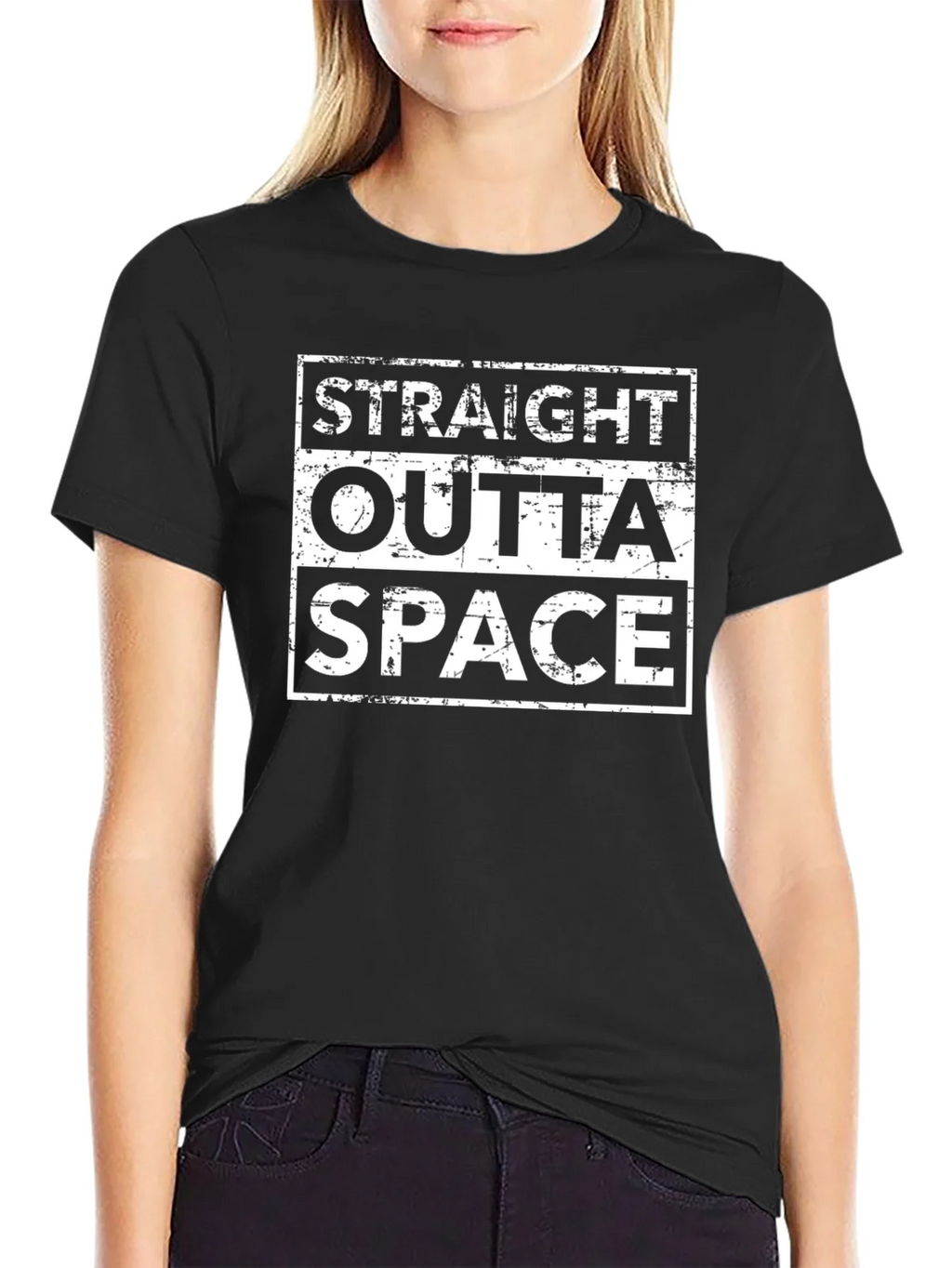 Straight Outta Space Graphic Tee product image 2