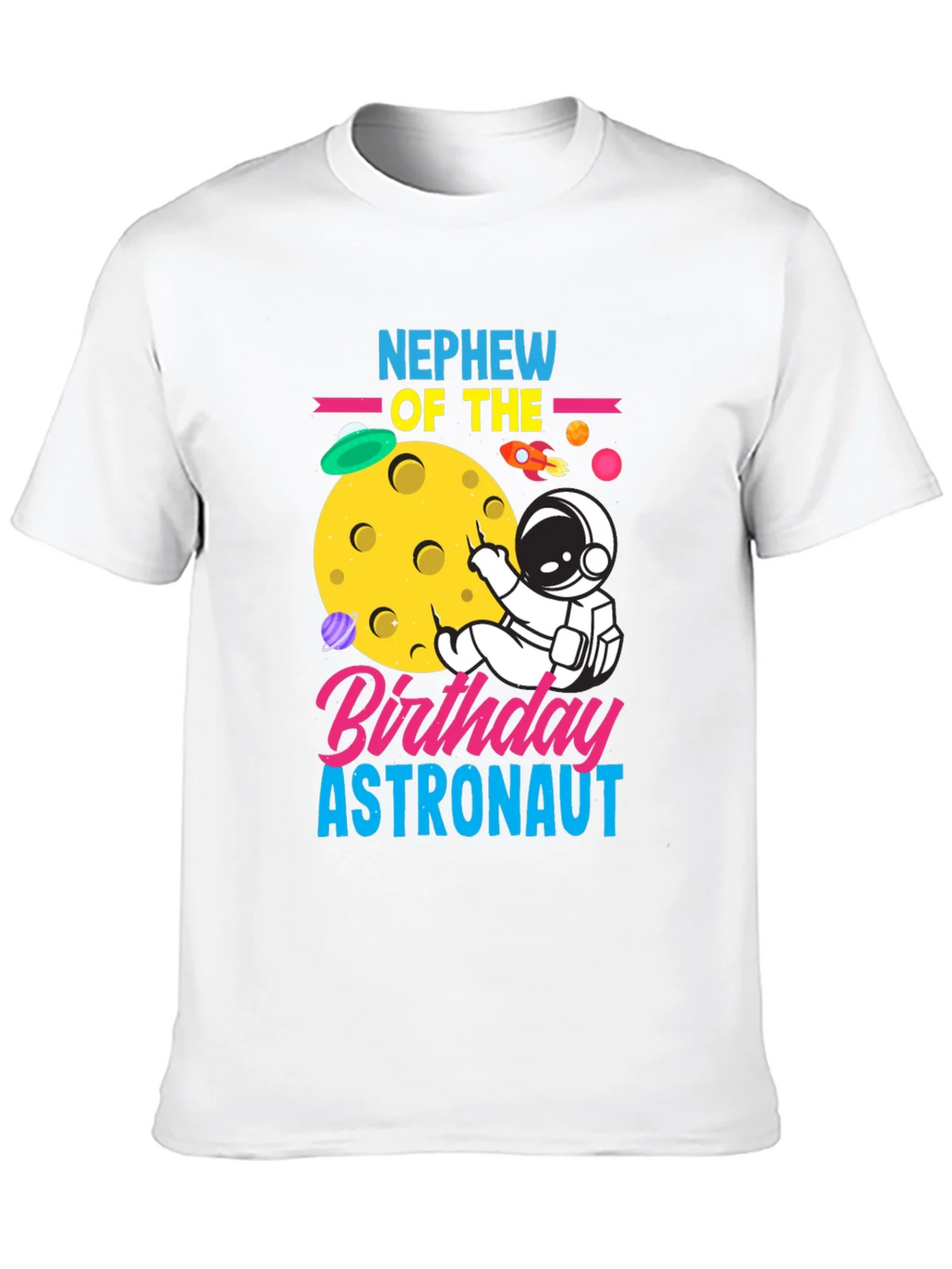Nephew Birthday Astronaut T-Shirt product image 7