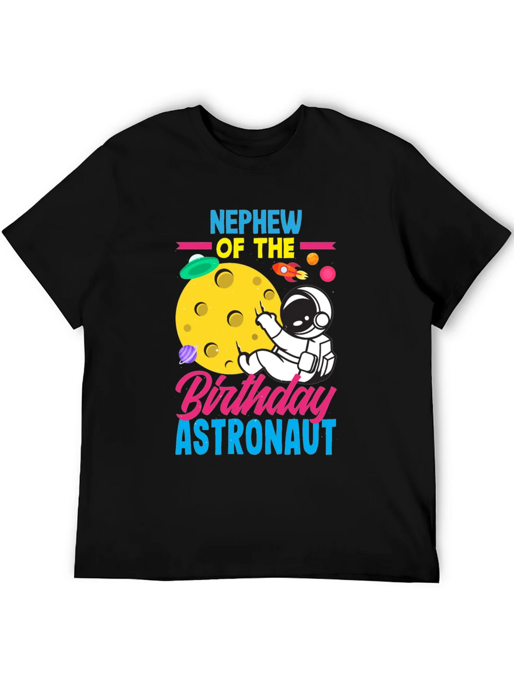 Nephew Birthday Astronaut T-Shirt product image 3