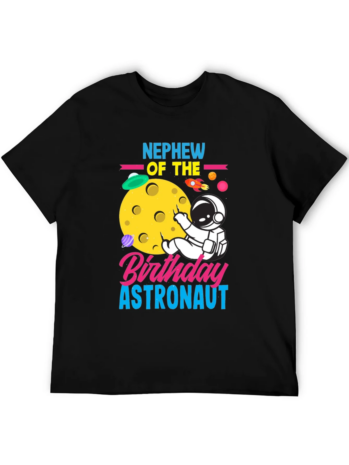 Nephew Birthday Astronaut T-Shirt product image 3
