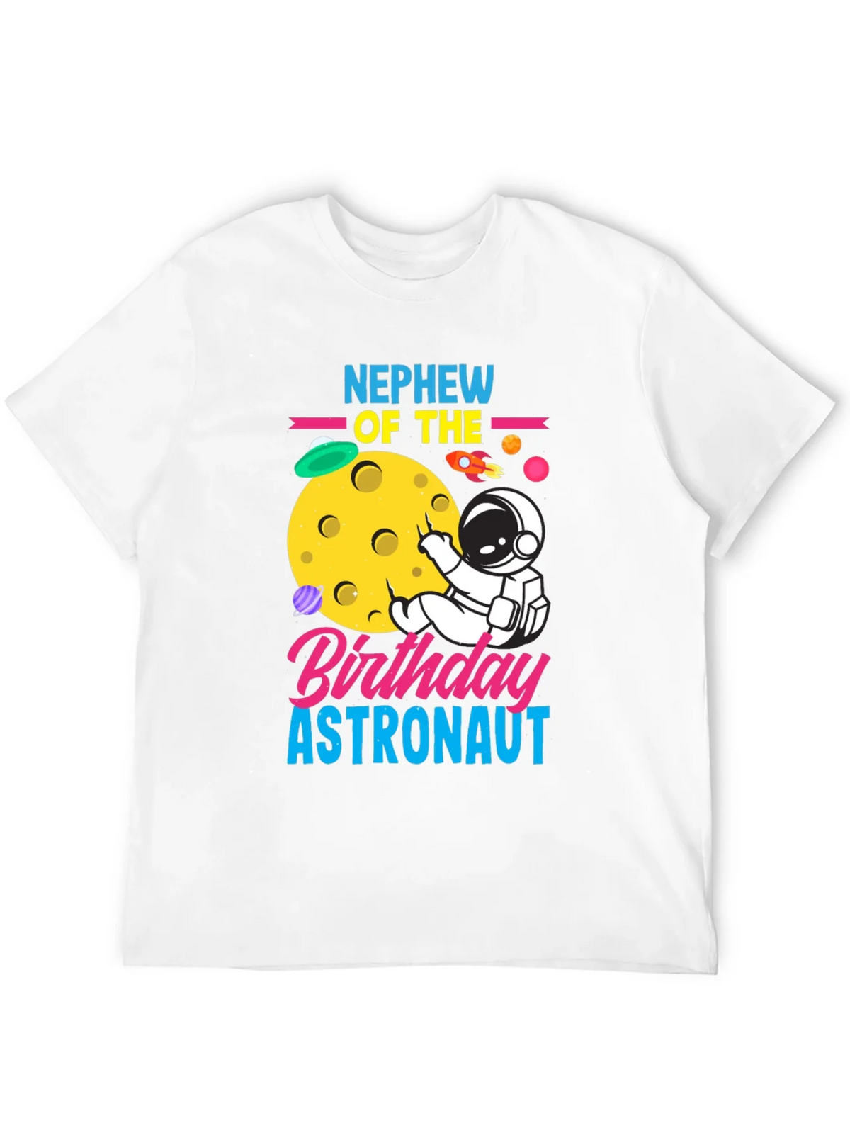 Nephew Birthday Astronaut T-Shirt product image 9