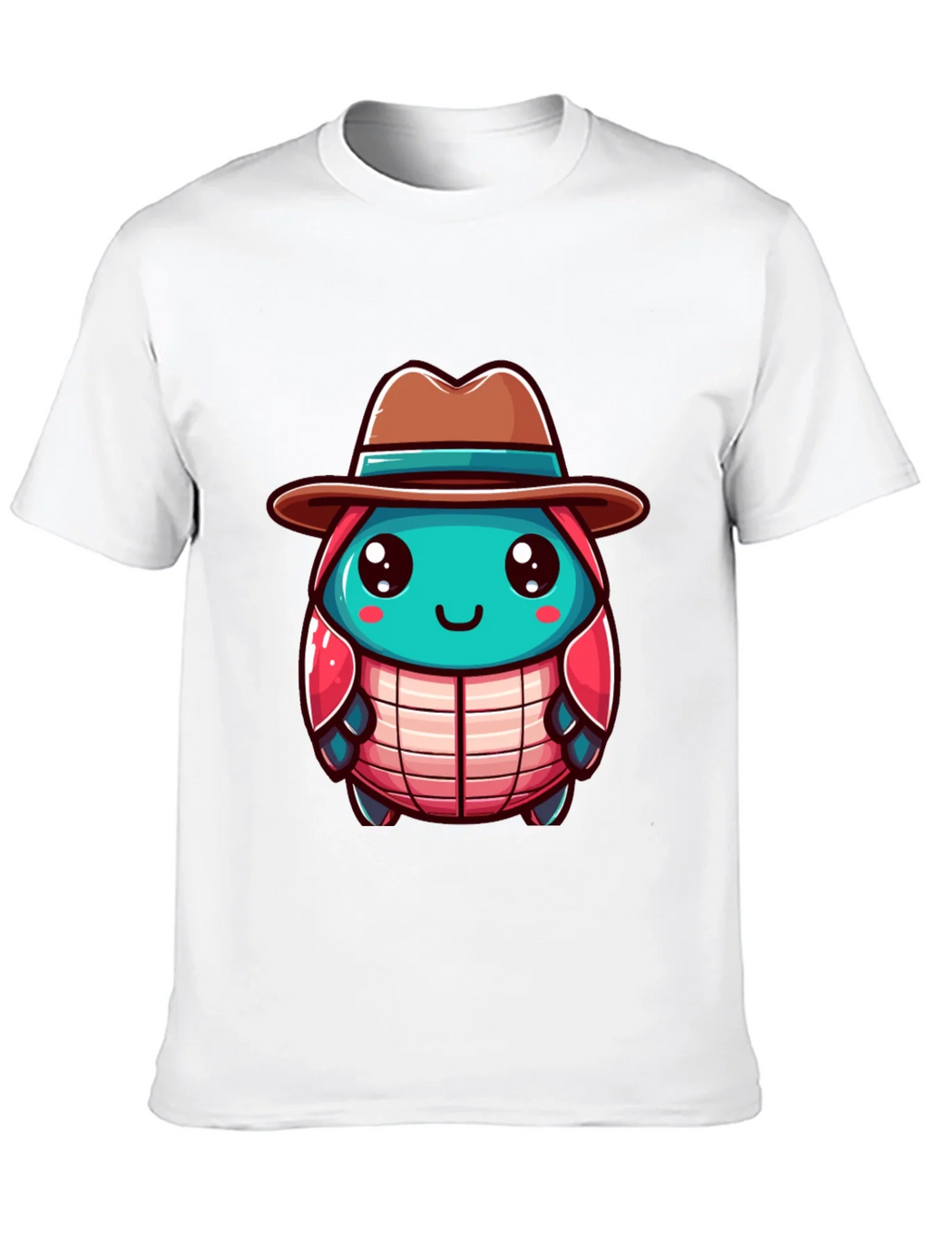 Cartoon Character on Black T-Shirt product image 9