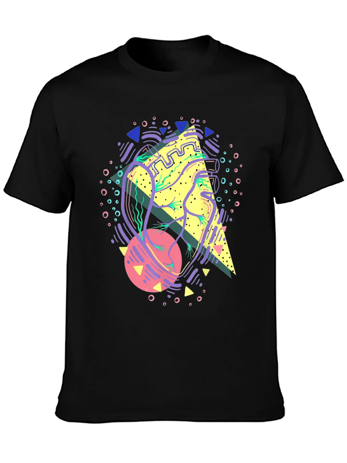 Retro Heart Graphic T-Shirt product image 3