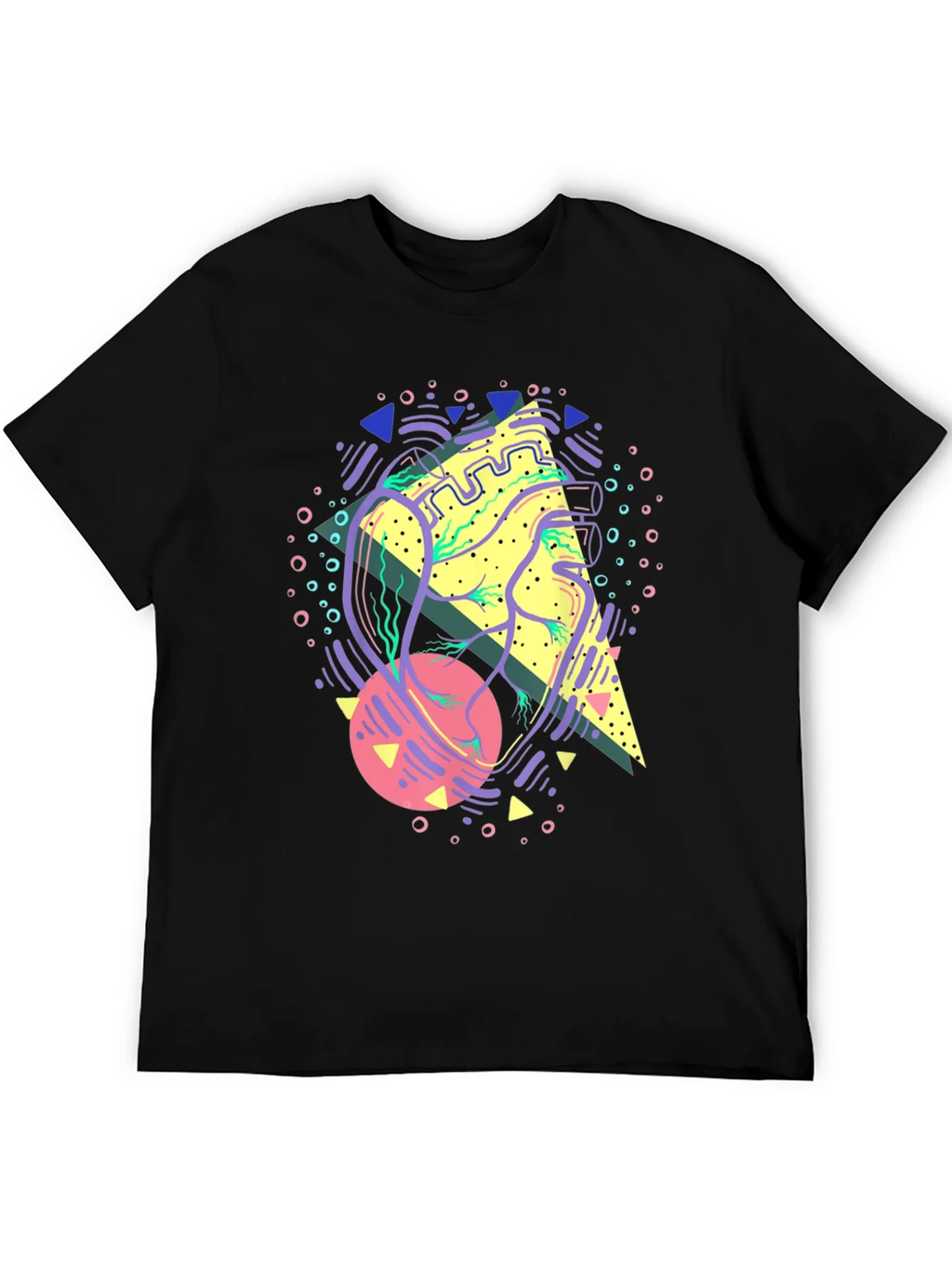 Retro Heart Graphic T-Shirt product image 5