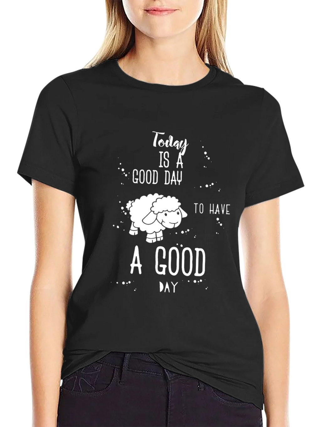 Today is a Good Day Sheep Graphic Tee product image 1