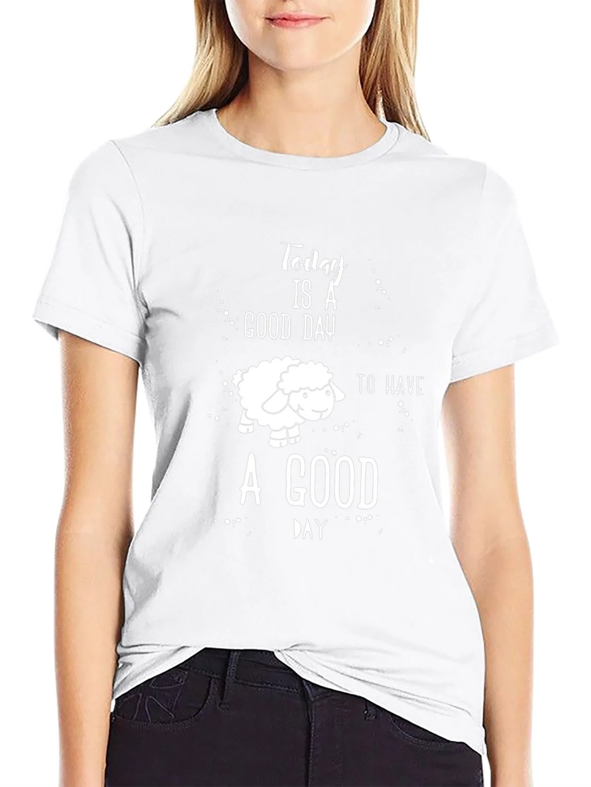Today is a Good Day Sheep Graphic Tee product image 6