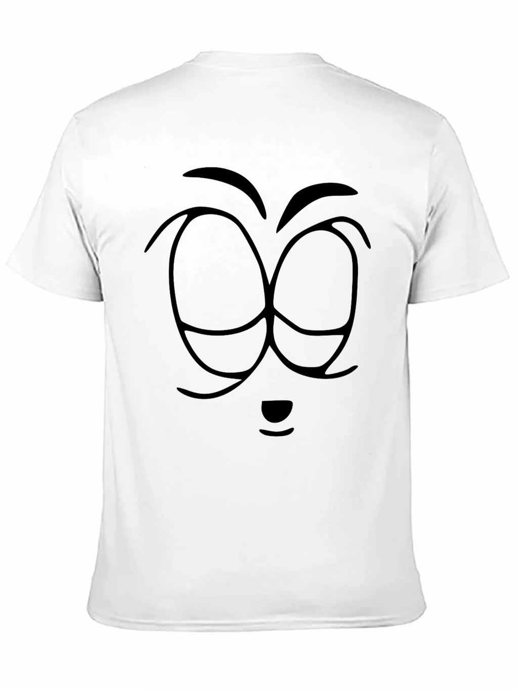 Black Cartoon Face Graphic T-Shirt product image 10