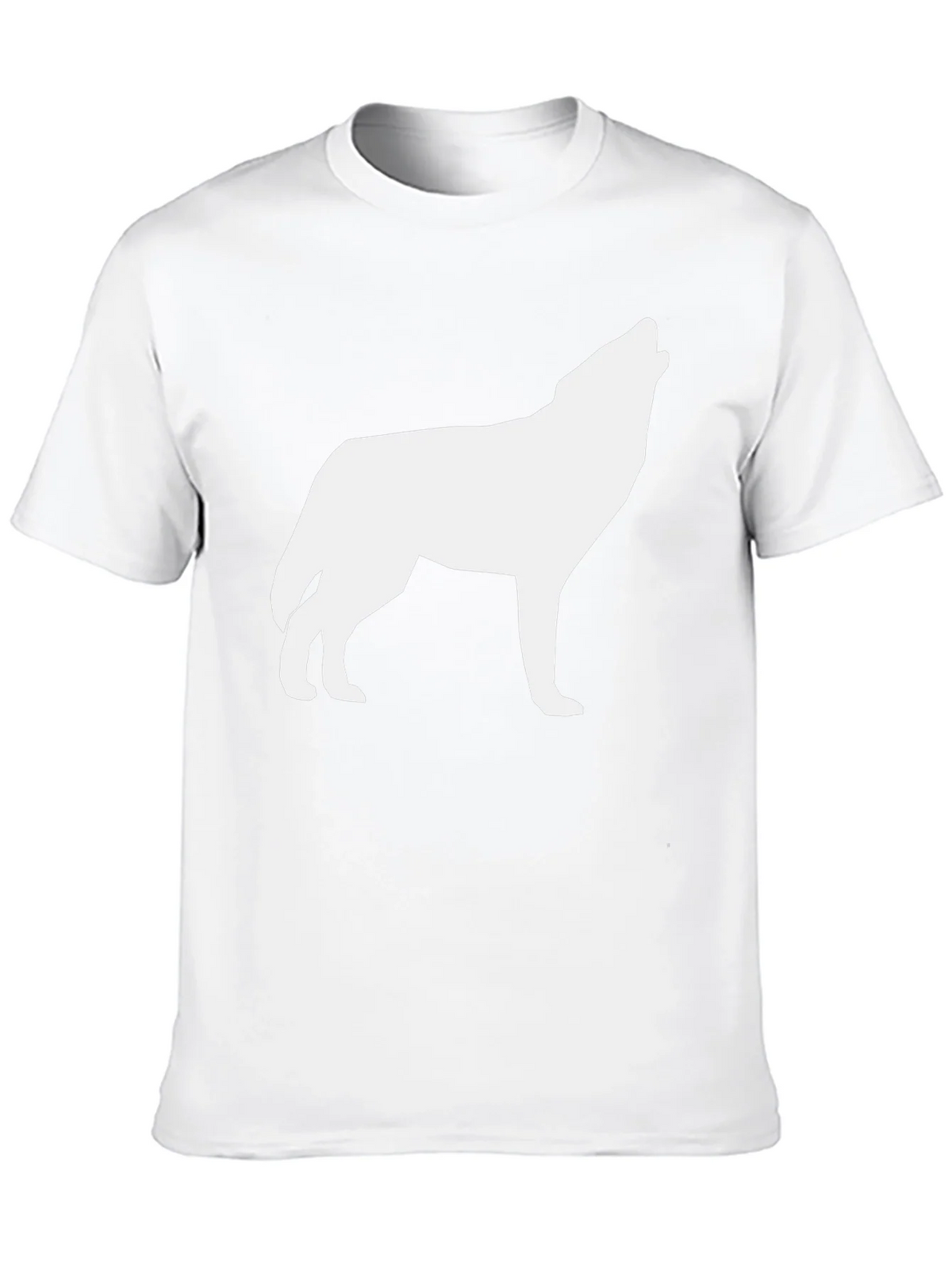 Wolf Silhouette Black T-Shirt product image 9