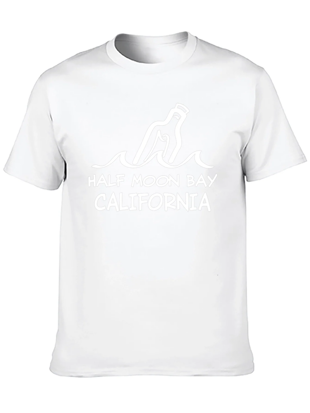 Half Moon Bay California Graphic Tee - Black product image 9