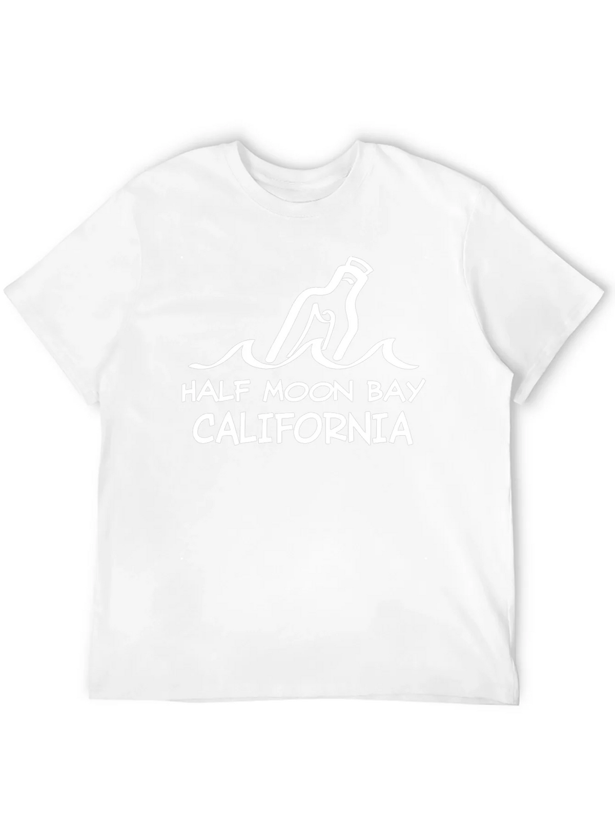 Half Moon Bay California Graphic Tee - Black product image 11