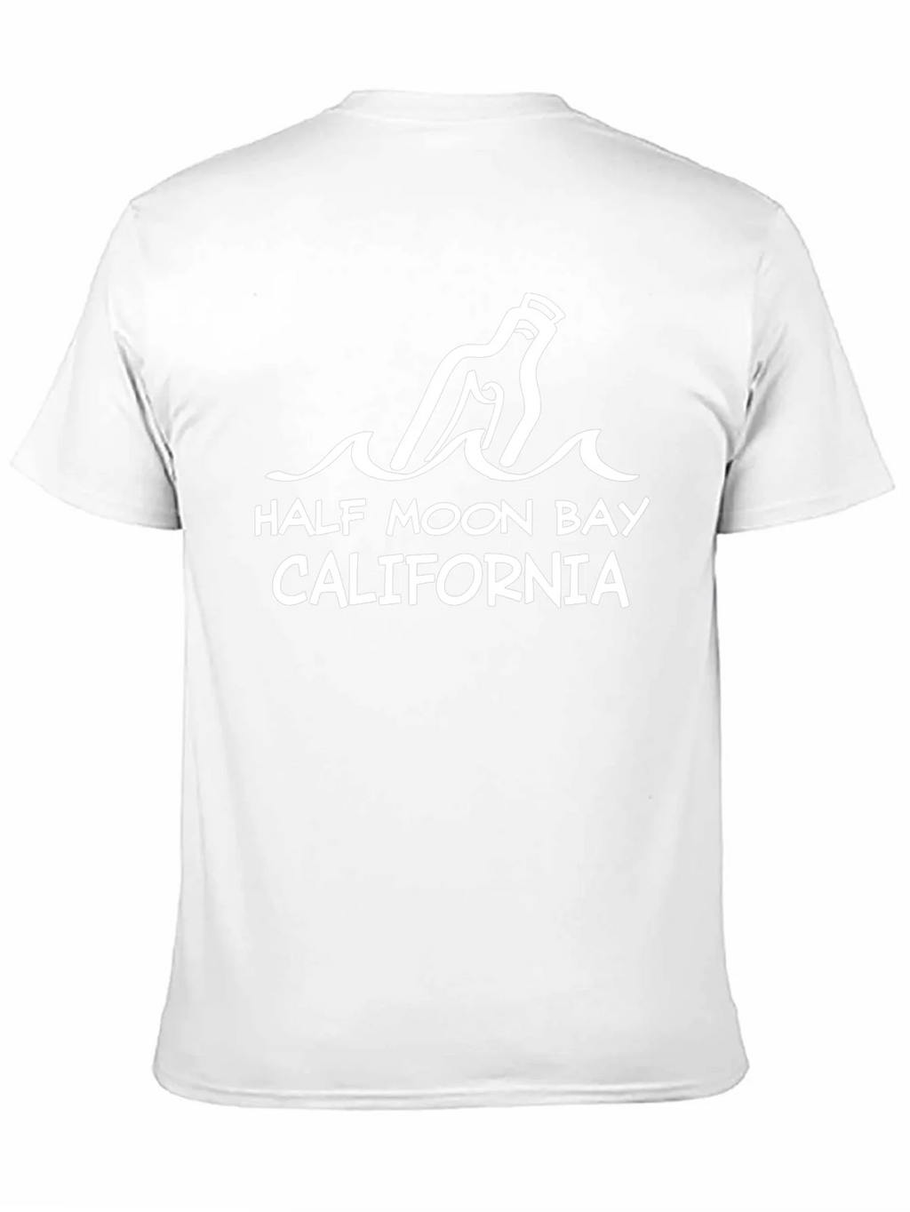 Half Moon Bay California Graphic Tee - Black product image 10