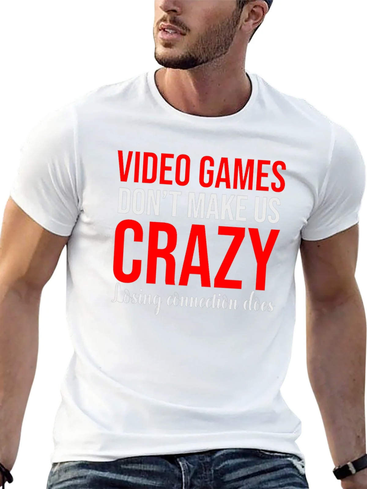 Video Games Dont Make Us Crazy Graphic Tee product image 12