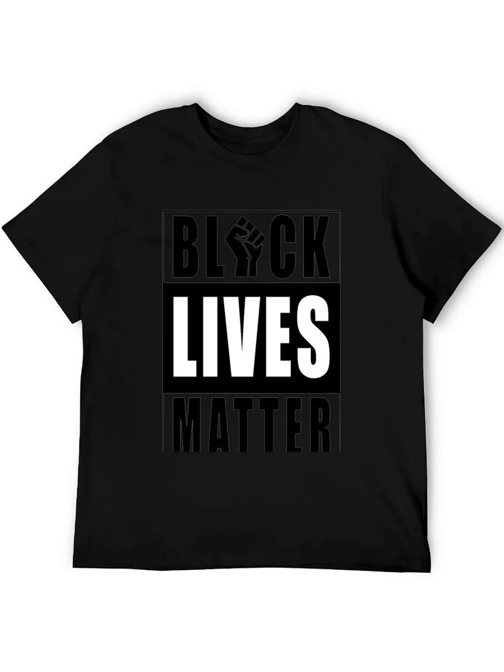 Black Lives Matter Graphic Tee - Mens product image 5