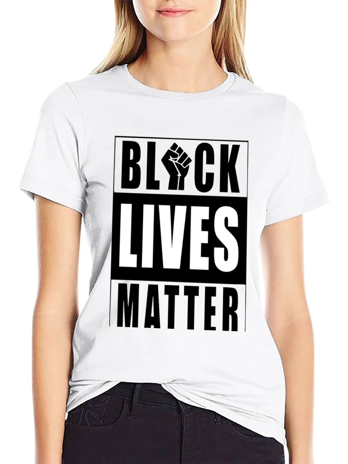 Black Lives Matter Graphic Tee - Mens product image 8