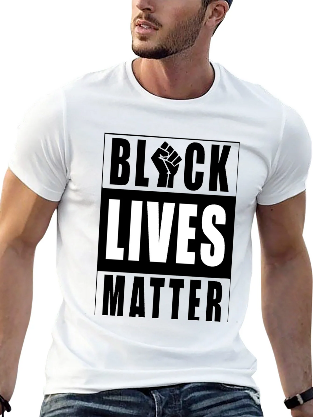 Black Lives Matter Graphic Tee - Mens product image 12