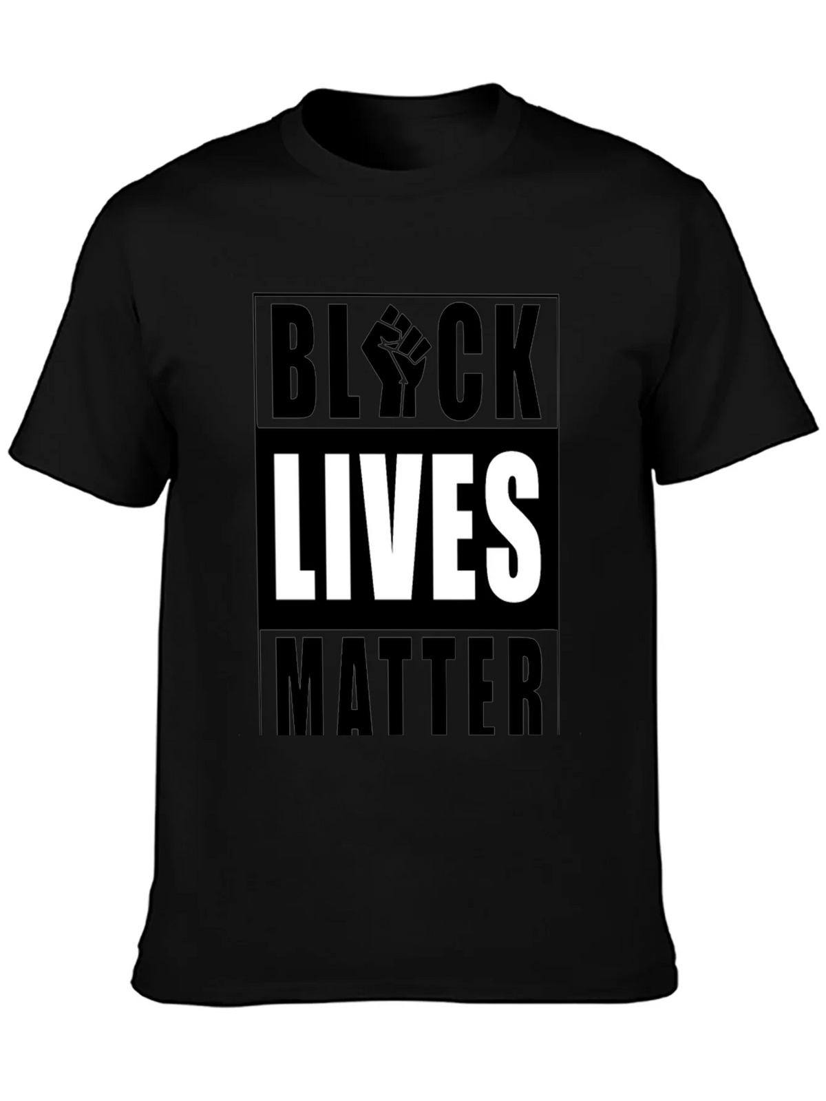 Black Lives Matter Graphic Tee - Mens product image 3