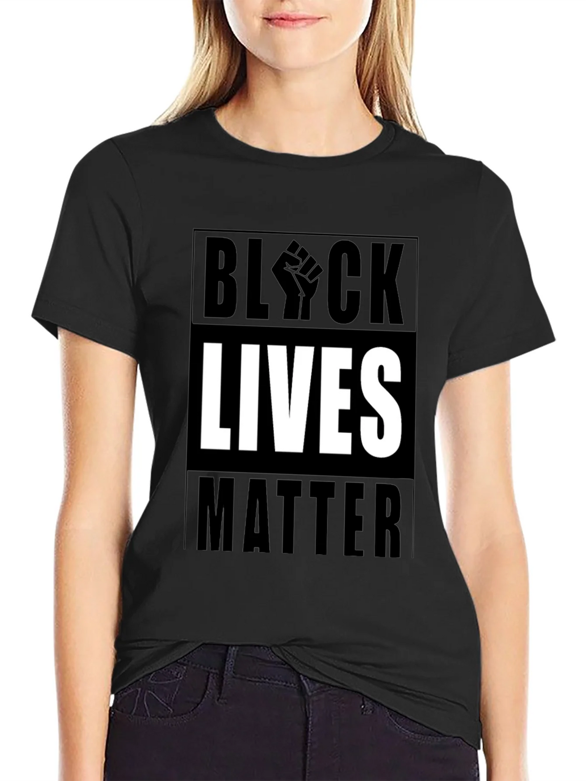 Black Lives Matter Graphic Tee - Mens product image 2
