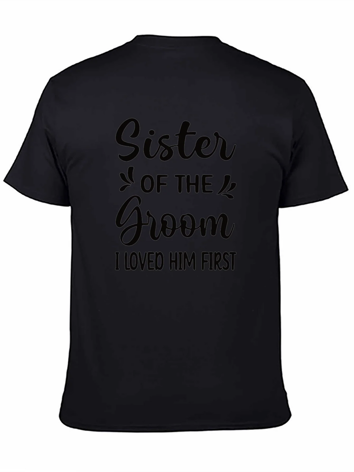 Sister of the Groom T-Shirt - Wedding Party Apparel product image 3