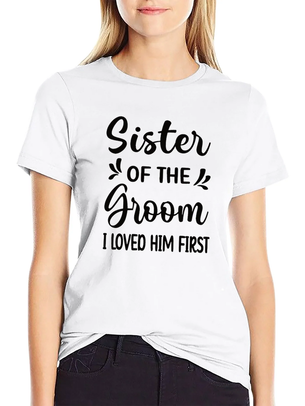 Sister of the Groom T-Shirt - Wedding Party Apparel product image 7