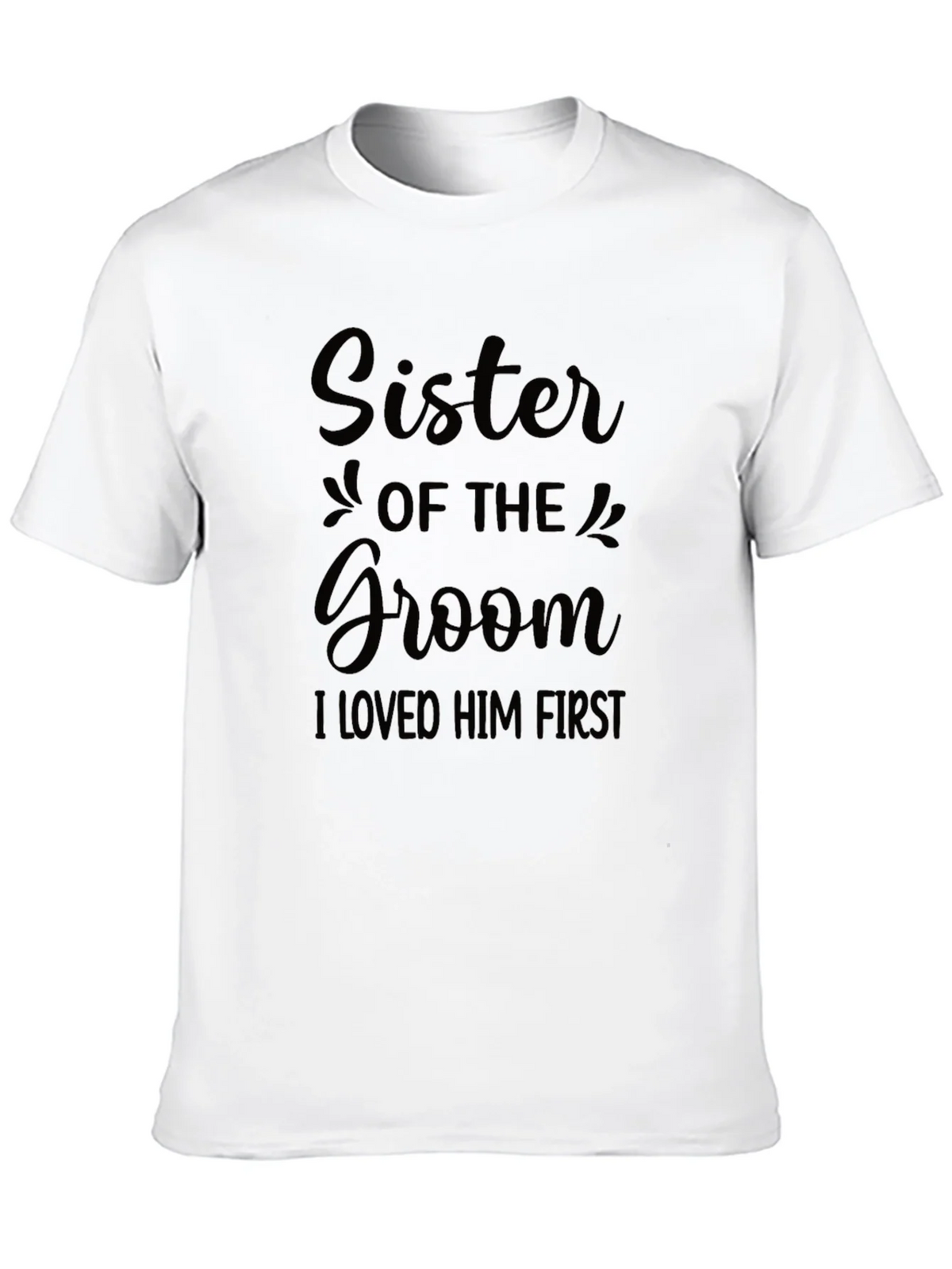 Sister of the Groom T-Shirt - Wedding Party Apparel product image 8