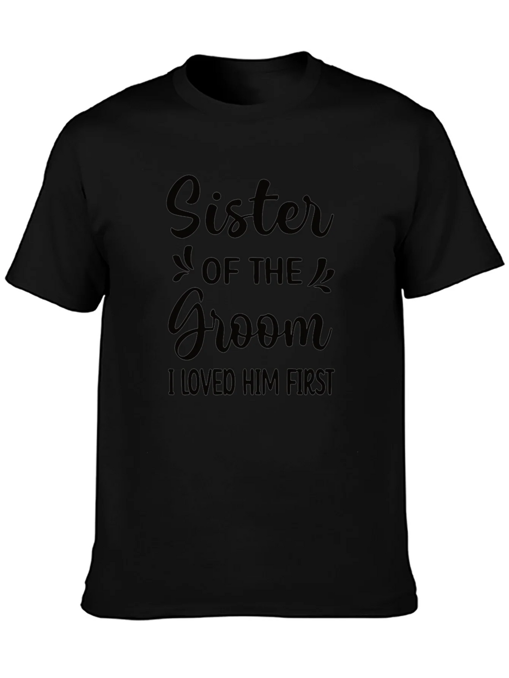 Sister of the Groom T-Shirt - Wedding Party Apparel product image 2