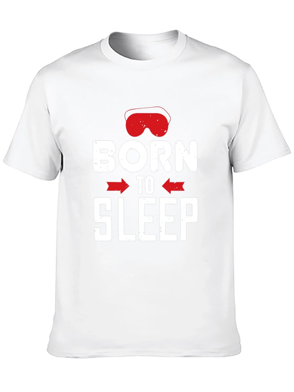 Born to Sleep Graphic Tee - Black Cotton T-Shirt product image 7
