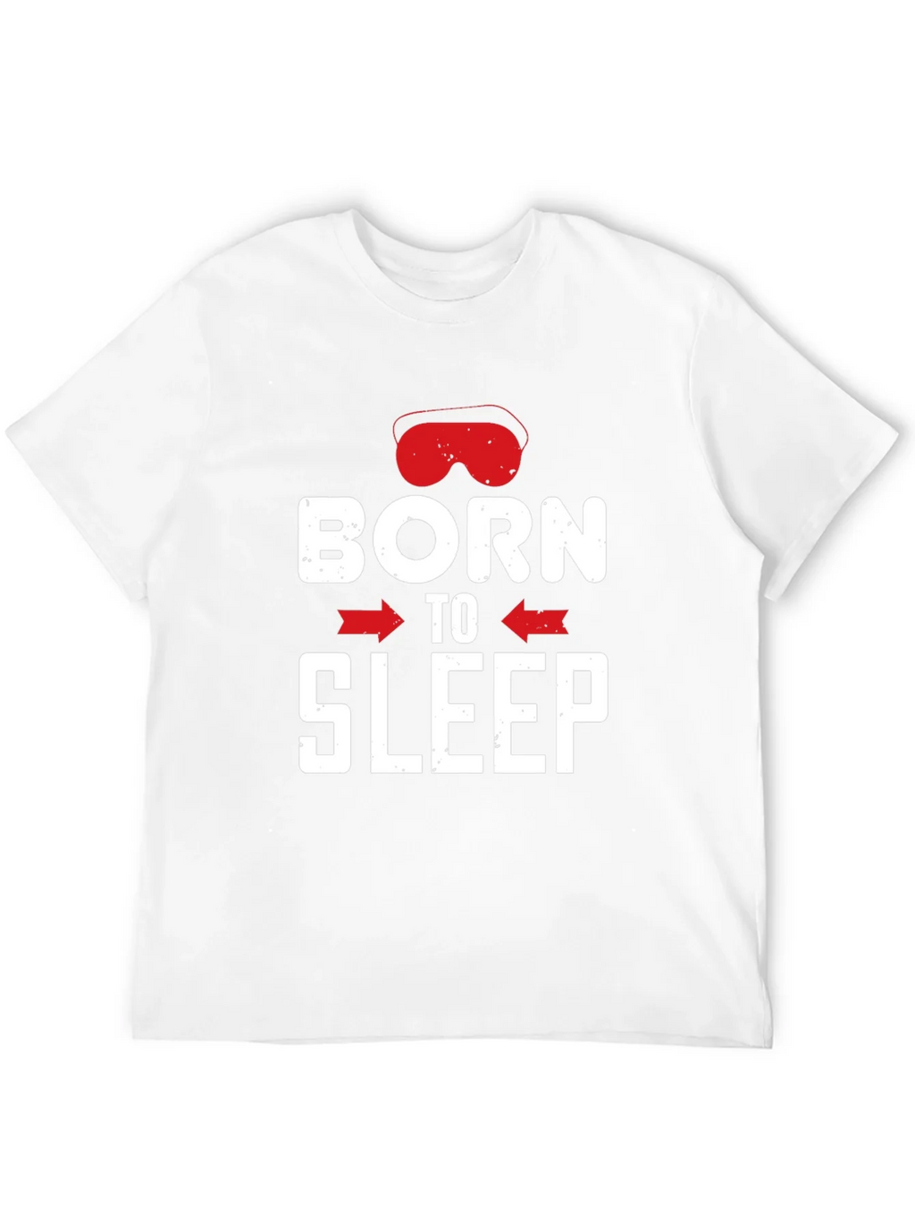 Born to Sleep Graphic Tee - Black Cotton T-Shirt product image 9