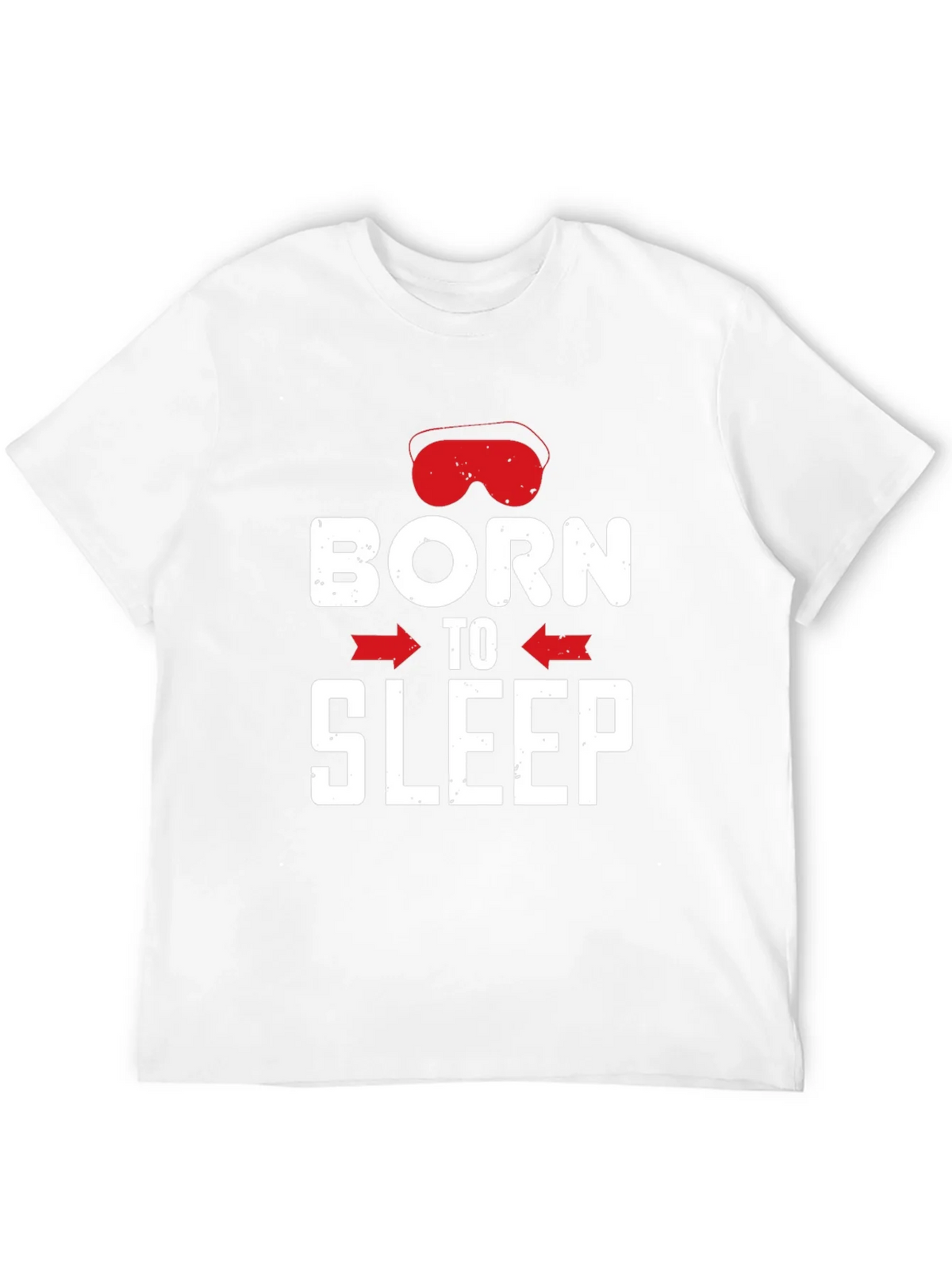 Born to Sleep Graphic Tee - Black Cotton T-Shirt product image 9