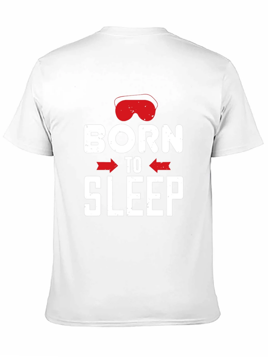 Born to Sleep Graphic Tee - Black Cotton T-Shirt product image 8