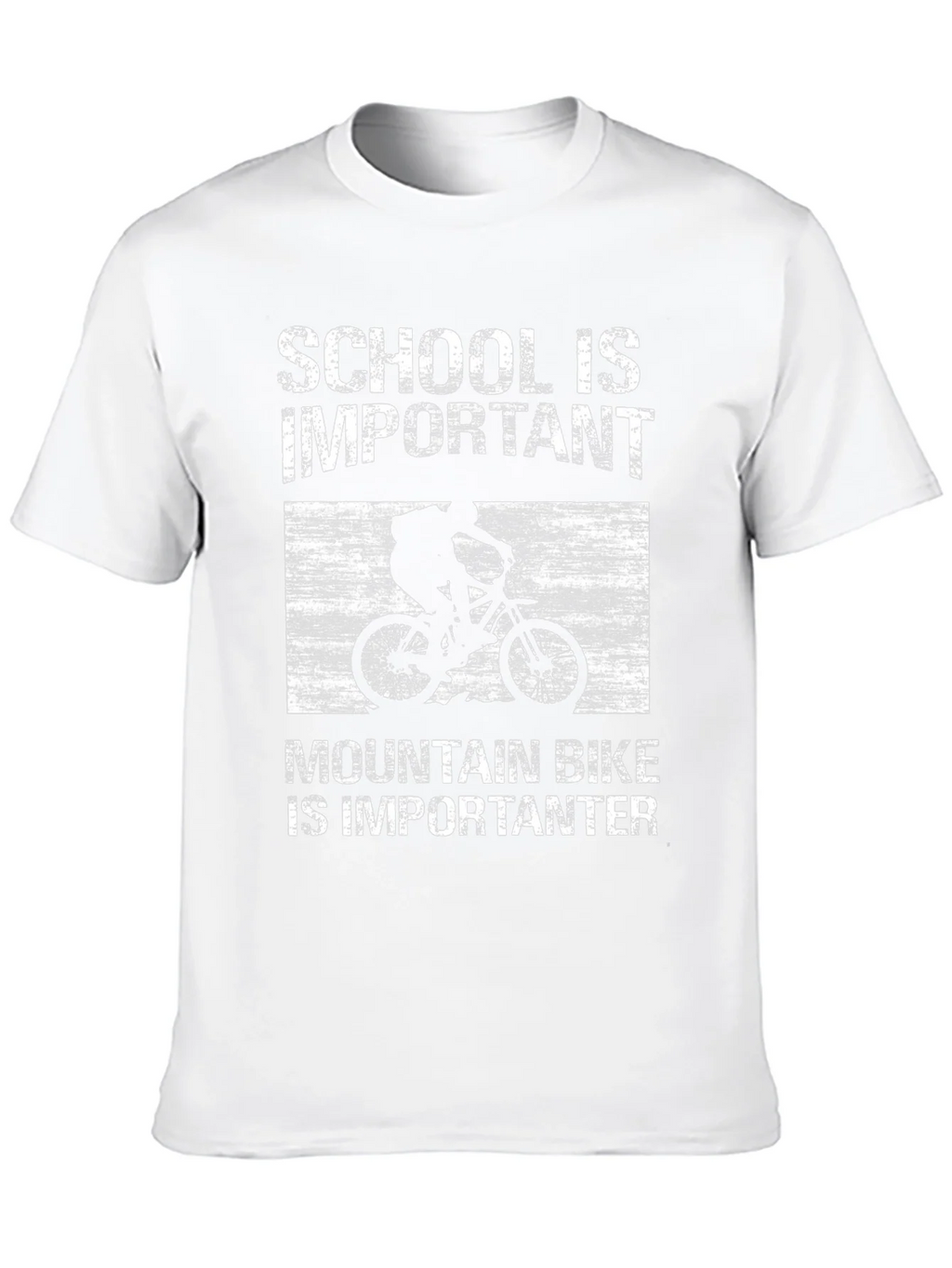 Mountain Bike Importanter T-Shirt - School is Important product image 9
