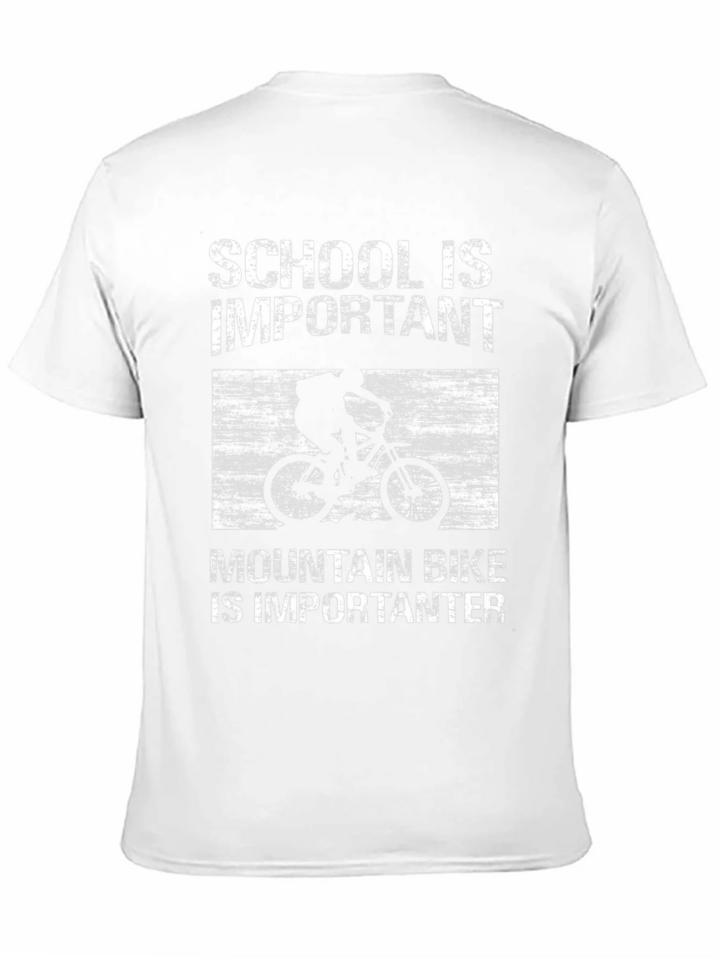 Mountain Bike Importanter T-Shirt - School is Important product image 10