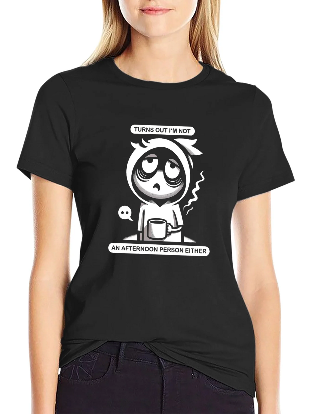 Turns Out Im Not Morning or Afternoon Person T-Shirt product image 2