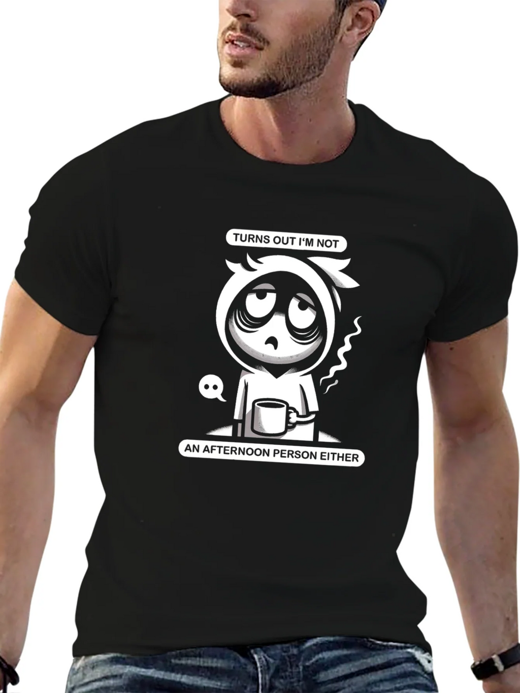 Turns Out Im Not Morning or Afternoon Person T-Shirt product image 6