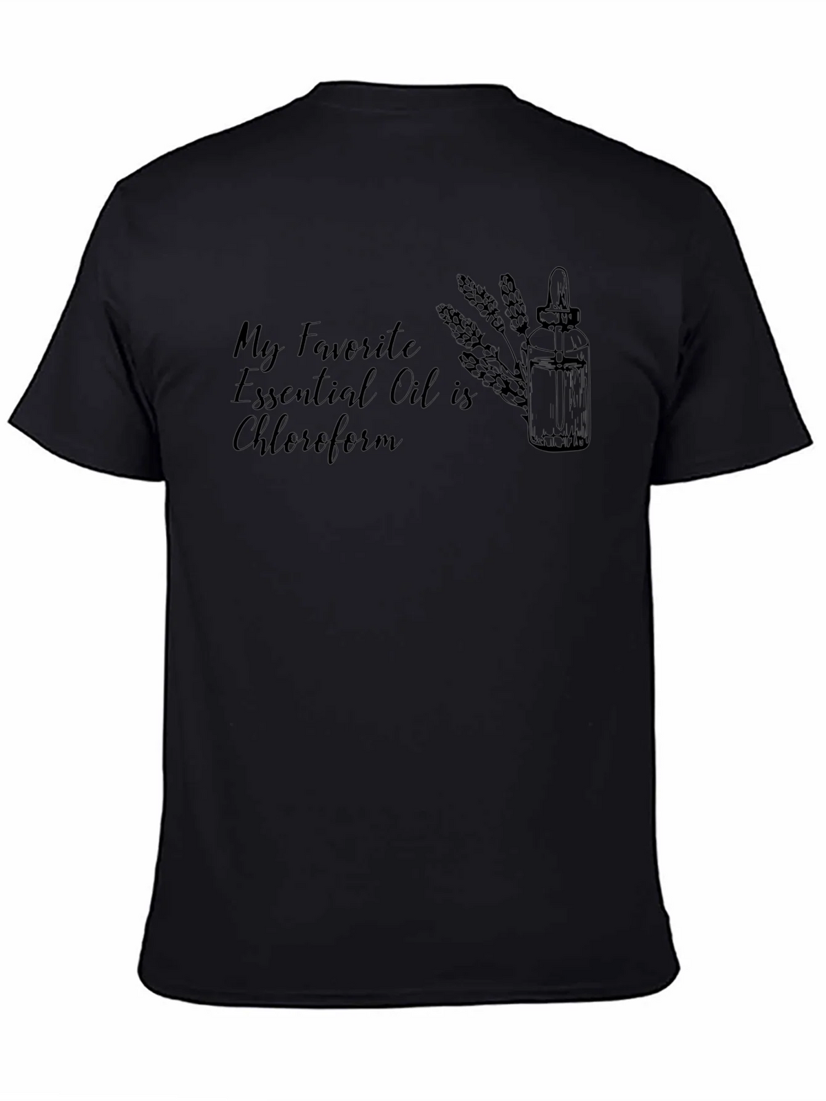 Chloroform Essential Oil T-Shirt - Funny Dark Humor Tee product image 2