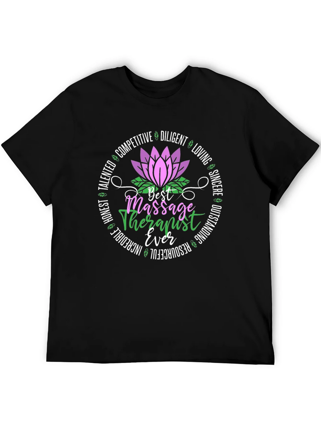 Best Massage Therapist Ever T-Shirt product image 4
