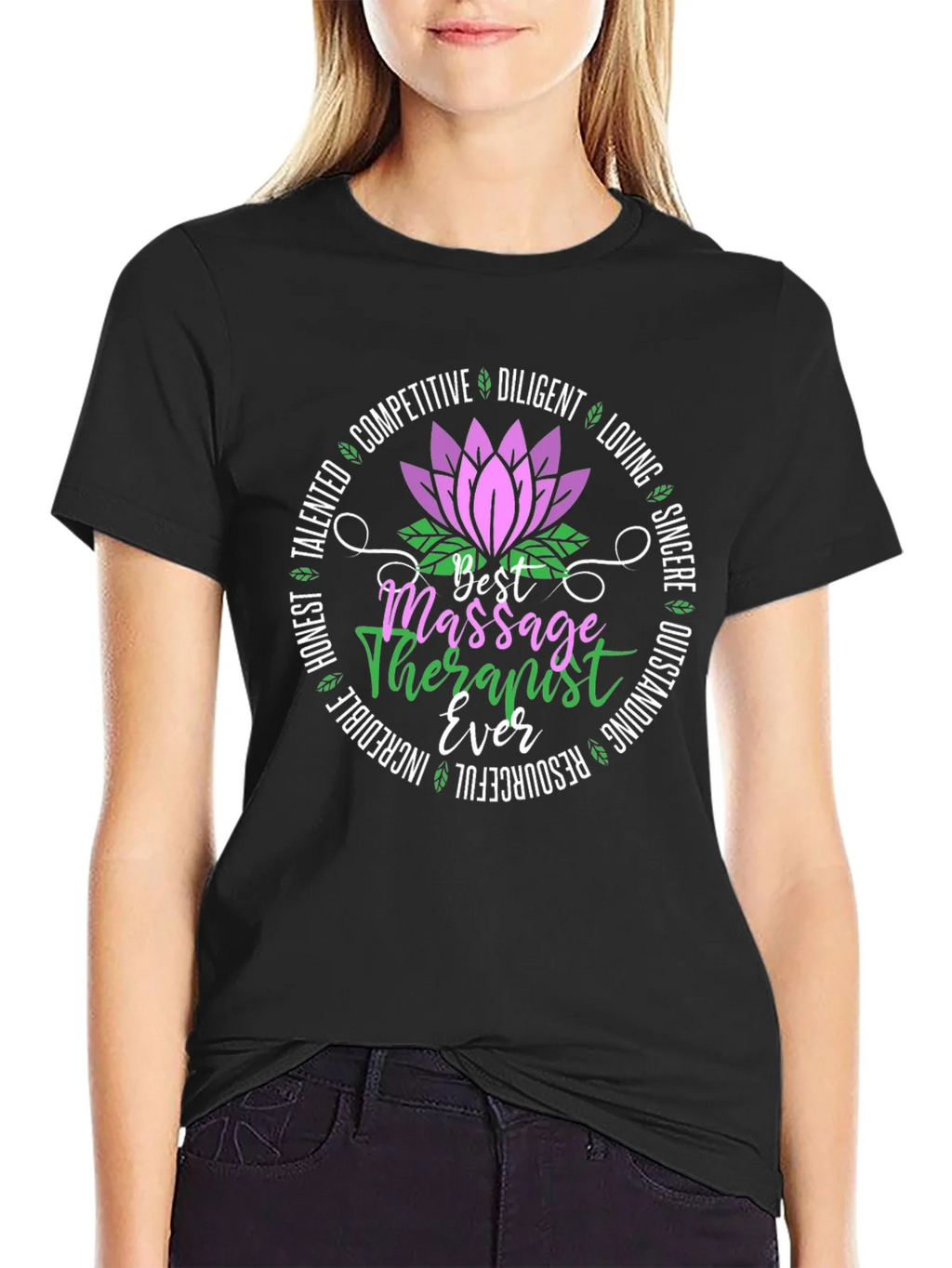 Best Massage Therapist Ever T-Shirt product image 2