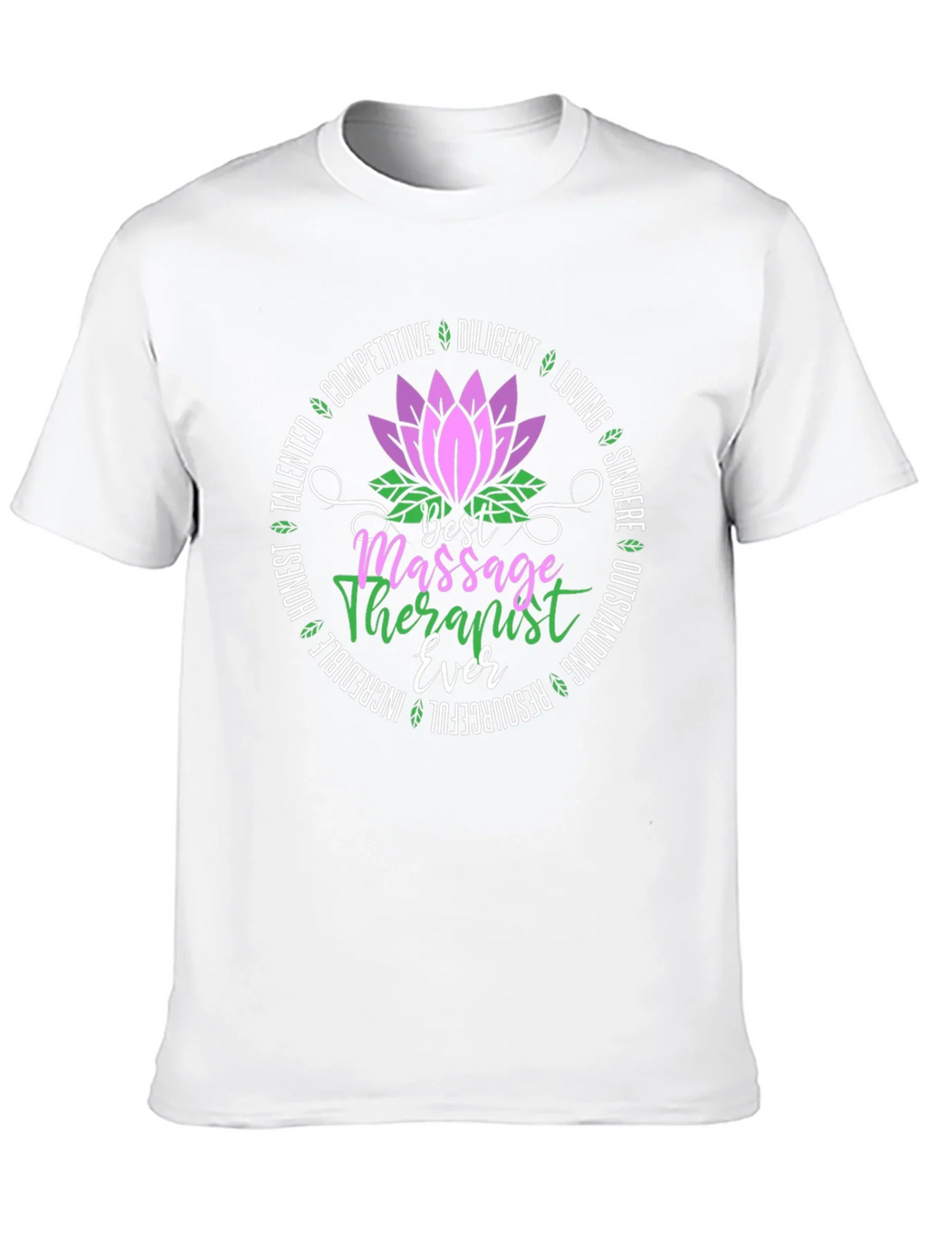 Best Massage Therapist Ever T-Shirt product image 7