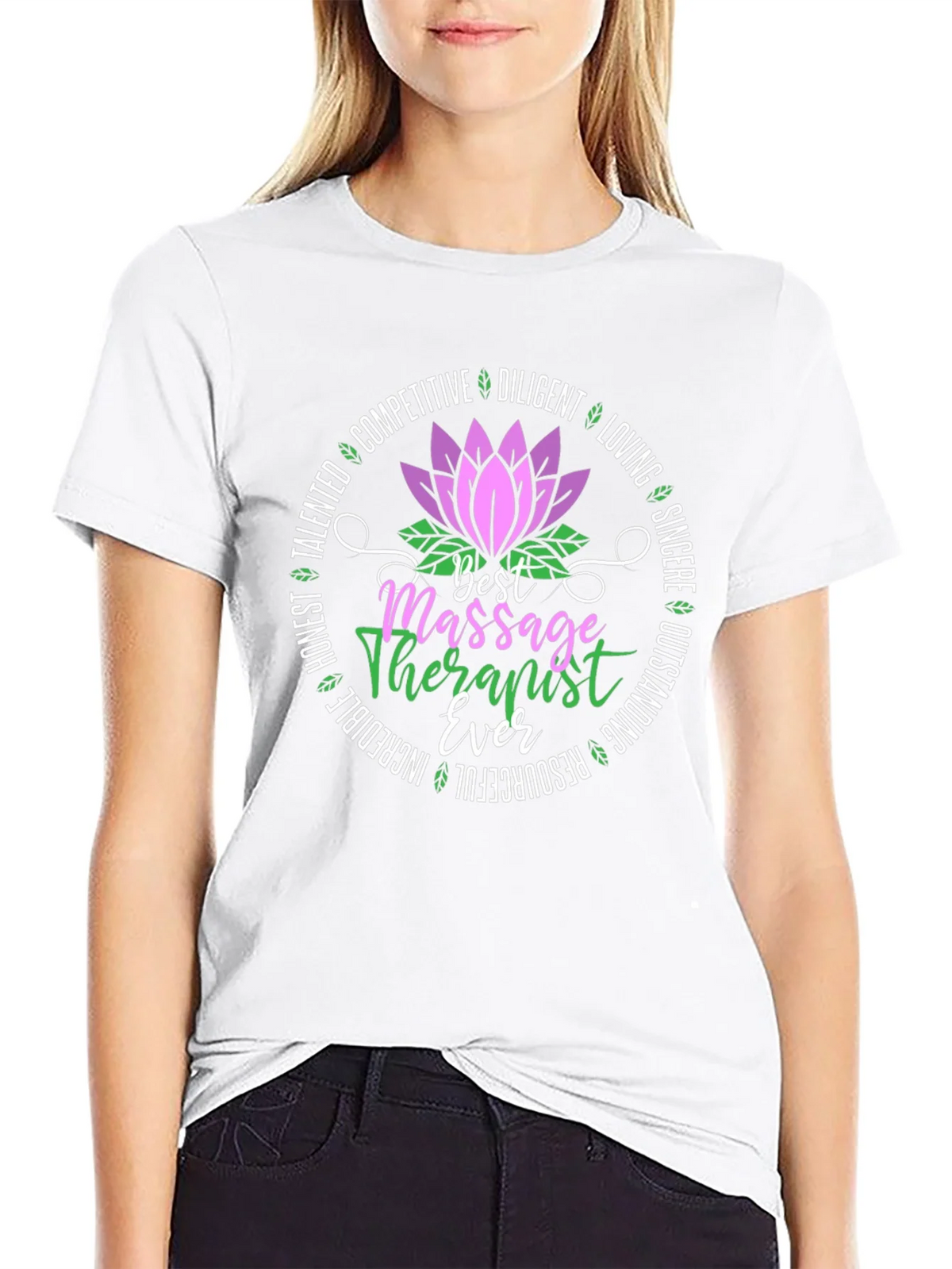 Best Massage Therapist Ever T-Shirt product image 6