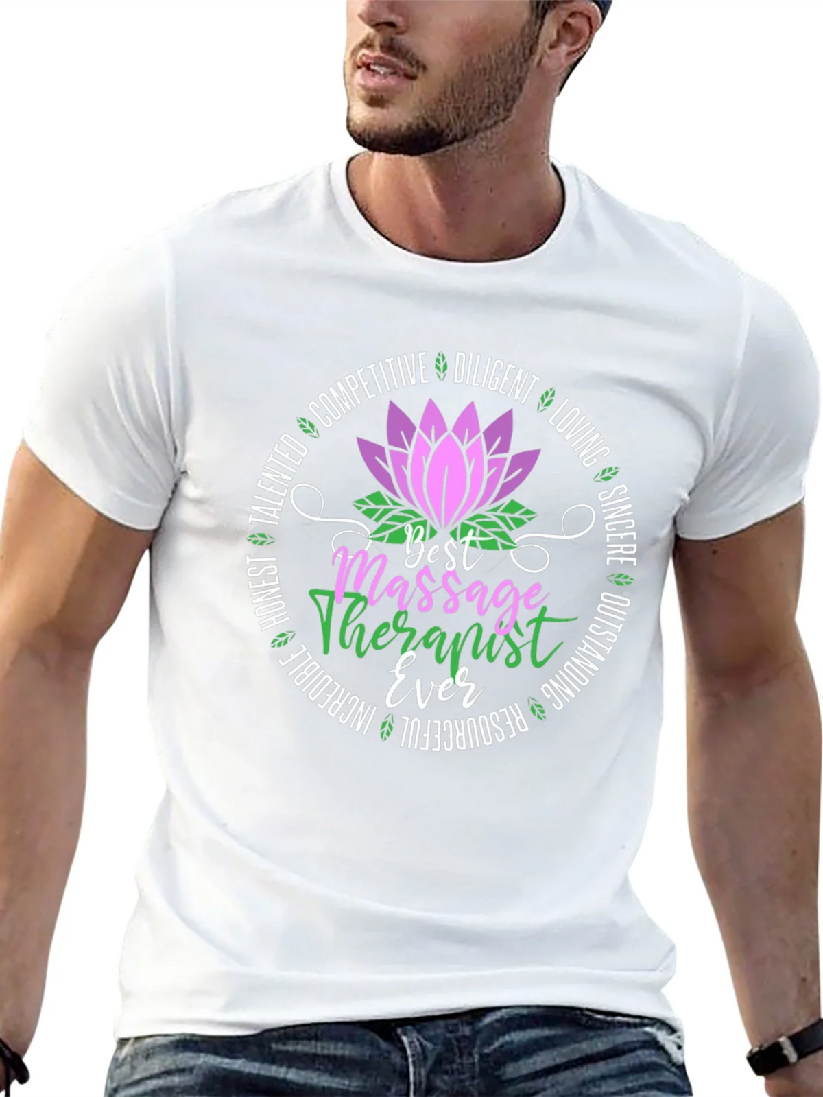 Best Massage Therapist Ever T-Shirt product image 10
