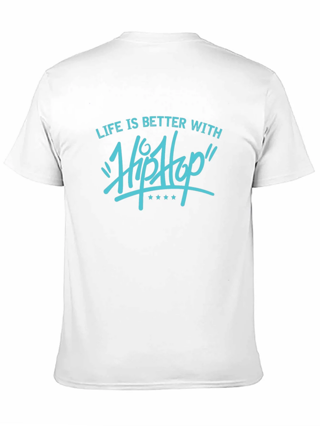 Life is Better with Hip Hop Graphic Tee - Black product image 10