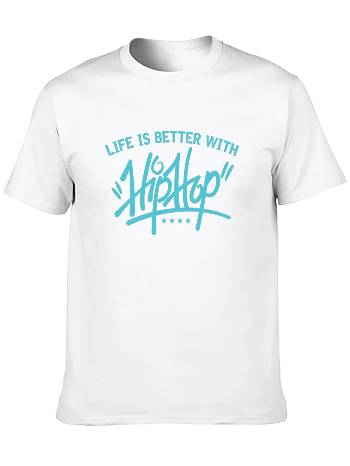 Life is Better with Hip Hop Graphic Tee - Black product image 9