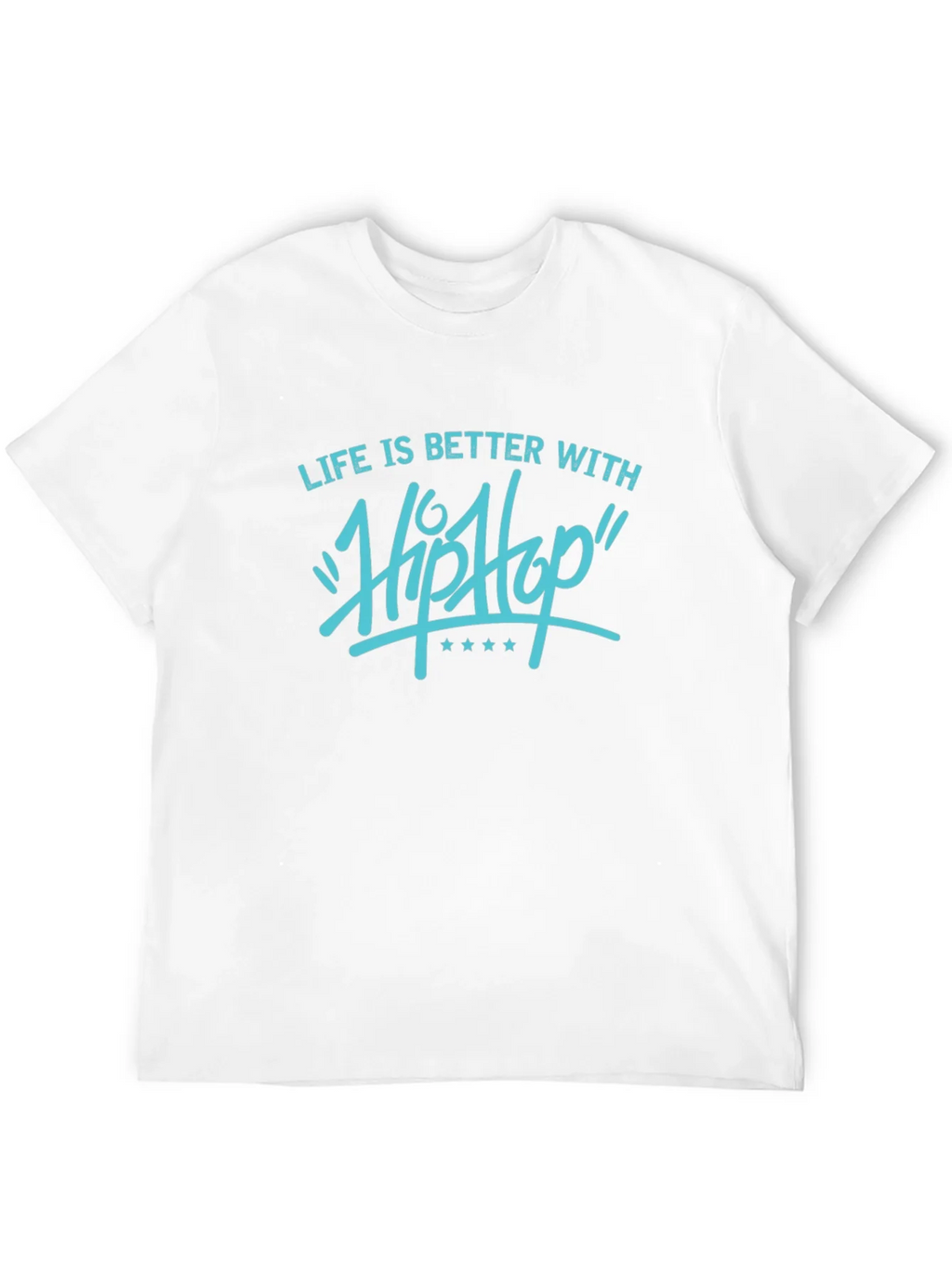 Life is Better with Hip Hop Graphic Tee - Black product image 11