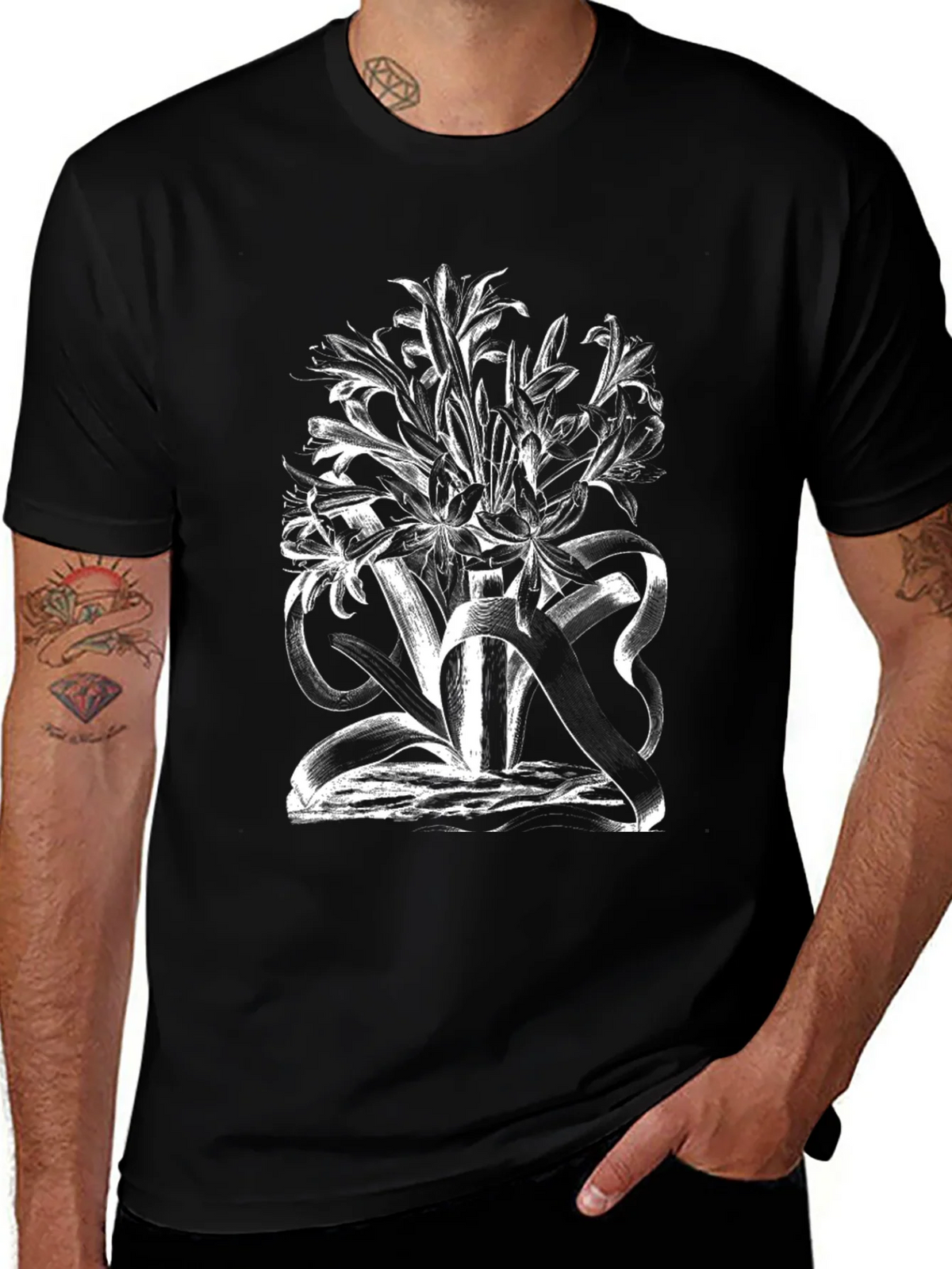 Botanical Print T-Shirt product image 1