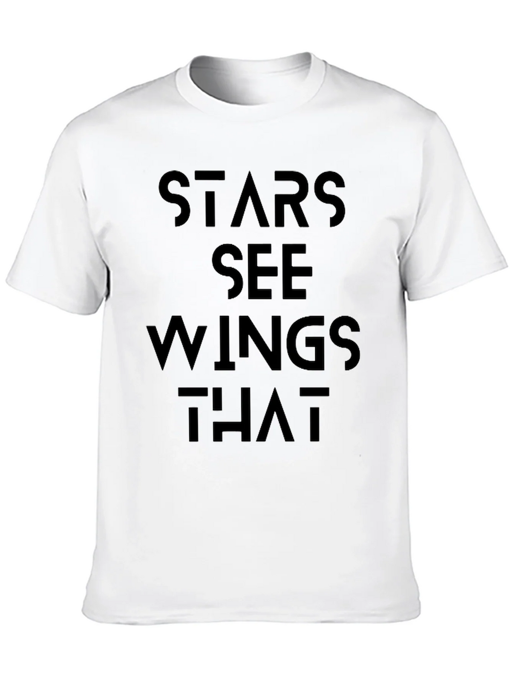 Stars See Wings That Black Graphic Tee product image 9
