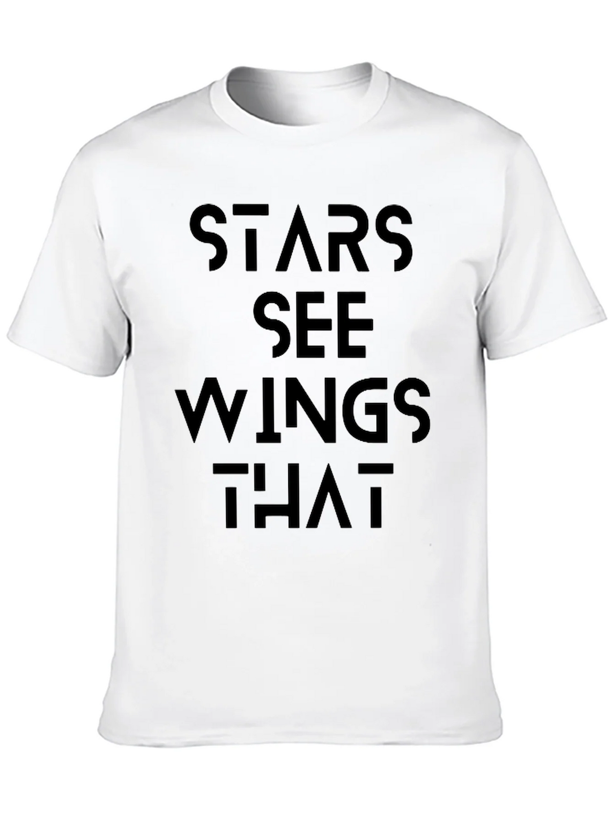 Stars See Wings That Black Graphic Tee product image 9