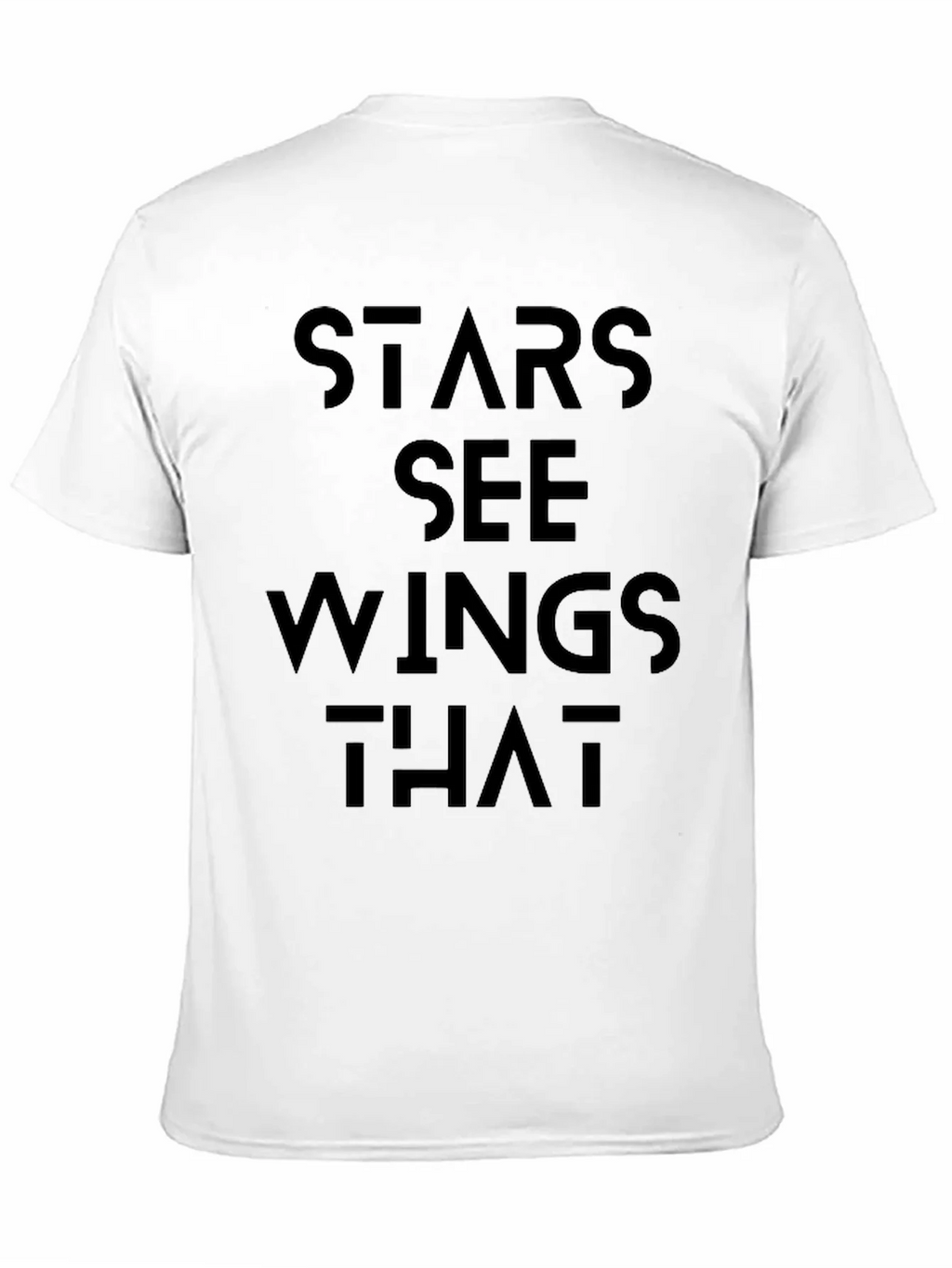 Stars See Wings That Black Graphic Tee product image 10
