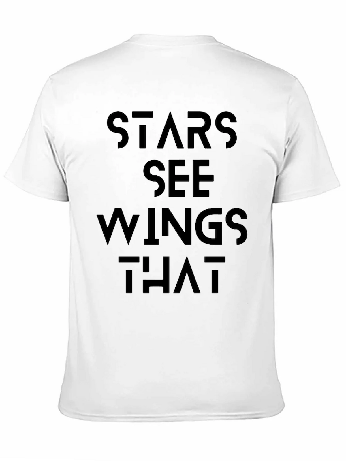 Stars See Wings That Black Graphic Tee product image 10
